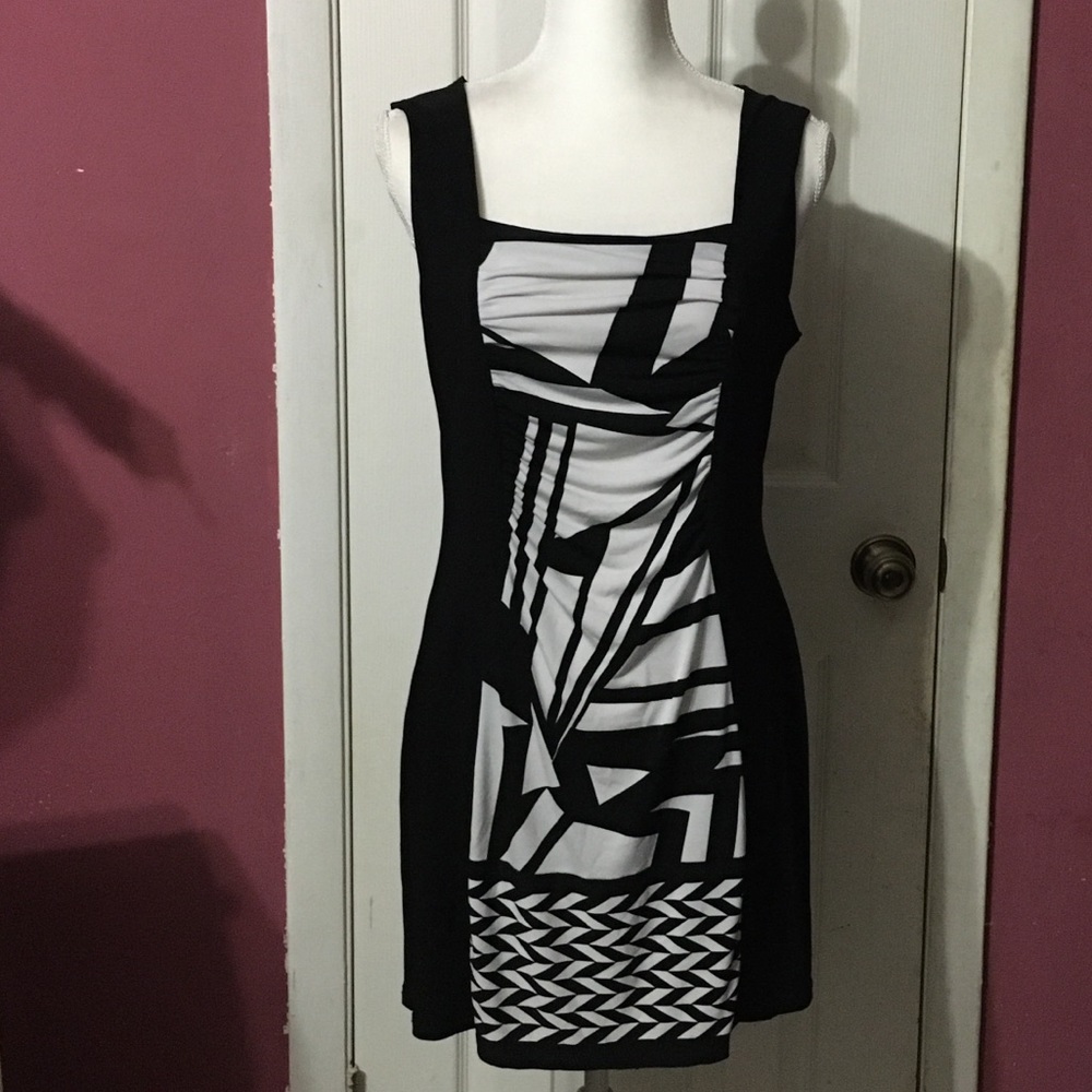 Joseph Ribkoff dress and open front top set